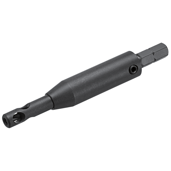 Burghiu de centrare, Ø 2.7 mm, dreapta, L=82.7 mm, negru