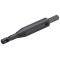 Burghiu de centrare, Ø 2.7 mm, dreapta, L=82.7 mm, negru