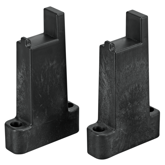 Suport riglă, pentru MINIPRESS top, 2 buc. per folie, fără scală, negru