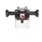 Cap de găurire pentru MINIPRESS PRO, pentru MINIPRESS top, pentru PRO-CENTER (de la AA), număr axe 2, cu mandrină rapidă, Plăcuţe de montaj drepte, R9011 grafit-mat