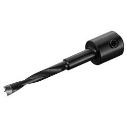 Burghiu orizontal pentru MINIPRESS top, Ø 8 mm, dreapta, L=114.5 mm, negru