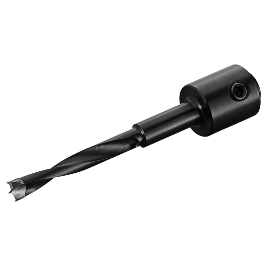 Burghiu orizontal pentru MINIPRESS top, Ø 8 mm, dreapta, L=114.5 mm, negru