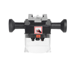 Cap de găurire pentru MINIPRESS PRO, pentru MINIPRESS top, pentru PRO-CENTER (de la AA), număr axe 3, Balamale, R9011 grafit-mat