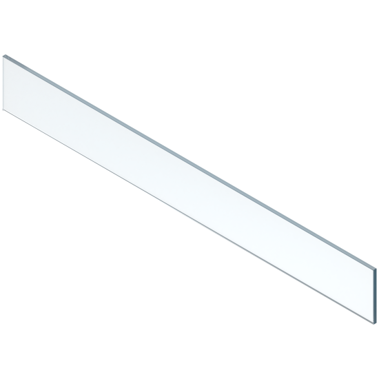 LEGRABOX Element de inserţie - faţă, Înălţime 138 mm, KB=1200 mm (18/19 mm), Sticlă clar, pentru LEGRABOX pure/free, clar
