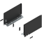 Laterală de sertar LEGRABOX, Înălţime C (177 mm), NL=300 mm, dreapta+stânga, pentru LEGRABOX pure, negru-carbon mat