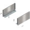 Laterală de sertar LEGRABOX, Înălţime C (177 mm), NL=350 mm, dreapta+stânga, pentru LEGRABOX pure, inox periat-lăcuit