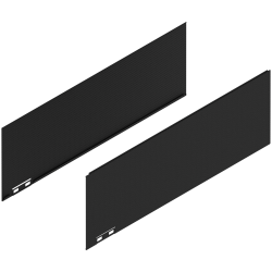 LEGRABOX Element decorativ, Înălţime C (177 mm), NL=500 mm, dreapta+stânga, negr.carb./asp.carb.