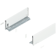 Laterală de sertar LEGRABOX, Înălţime K (128.5 mm), NL=350 mm, dreapta+stânga, pentru LEGRABOX pure, alb-mătase mat