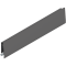 Laterală de sertar MERIVOBOX, Înălţime M (91 mm), NL=450 mm, dreapta, gri-orion mat