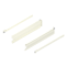 Laterală din oţel METABOX, M (86 mm), Extragere parţială, 25 kg, NL=450 mm, Versiune cu gheare, stânga/dreapta, R9001 albcrem
