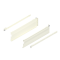 Laterală din oţel METABOX, K (118 mm), Extragere parţială, 25 kg, NL=450 mm, Versiune cu gheare, stânga/dreapta, R9001 albcrem