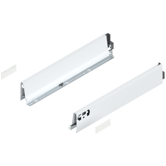 Laterală TANDEMBOX, Înălţime M (83.6 mm), NL=450 mm, dreapta+stânga, pentru TANDEMBOX intivo/antaro , în culoare 