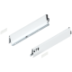 Laterală TANDEMBOX, Înălţime M (83.6 mm), NL=450 mm, dreapta+stânga, pentru TANDEMBOX intivo/antaro , în culoare 