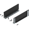 Laterală de sertar LEGRABOX (interior), Înălţime C (177 mm), NL=500 mm, dreapta+stânga, pentru LEGRABOX pure, negru-carbon mat