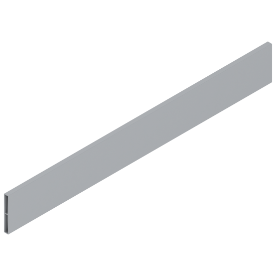 TANDEMBOX Element de inserţie - lateral, Înălţime C, NL=500 mm, aluminiu, pentru TANDEMBOX antaro, R9006 gri aluminiu