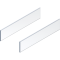 MERIVOBOX Element de inserţie - lateral, Înălţime E (95 mm), NL=500 mm, Sticlă, 2 buc în set, clar