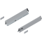 Laterală TANDEMBOX, Înălţime N (68.5 mm), NL=450 mm, dreapta+stânga, pentru TANDEMBOX antaro , R9006 gri aluminiu