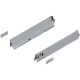 Laterală TANDEMBOX, Înălţime N (68.5 mm), NL=450 mm, dreapta+stânga, pentru TANDEMBOX antaro , R9006 gri aluminiu