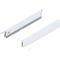 Laterală de sertar MERIVOBOX, Înălţime M (91 mm), NL=550 mm, dreapta+stânga, alb-mătase mat