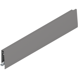 Laterală de sertar MERIVOBOX, Înălţime M (91 mm), NL=450 mm, dreapta, gri indiu mat