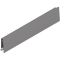 Laterală de sertar MERIVOBOX, Înălţime M (91 mm), NL=450 mm, dreapta, gri indiu mat