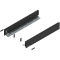 Laterală LEGRABOX, Înălţime M (90.5 mm), NL=550 mm, dreapta+stânga, pentru LEGRABOX pure, negru-carbon mat