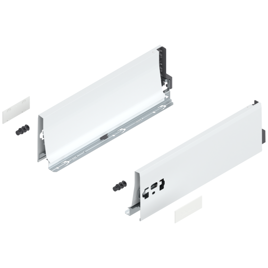 Laterală TANDEMBOX, Înălţime K (115.6 mm), NL=350 mm, dreapta+stânga, pentru TANDEMBOX antaro , în culoare 