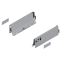 Laterală TANDEMBOX, Înălţime M (83.6 mm), NL=270 mm, dreapta+stânga, pentru TANDEMBOX antaro , R9006 gri aluminiu