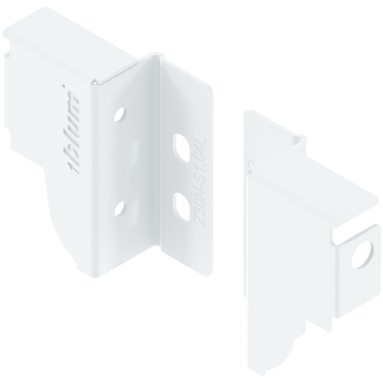 TANDEMBOX Suporturi pentru spate de lemn, Înălţime N (81,5 mm), dreapta+stânga, în culoare 