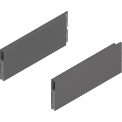 MERIVOBOX BOXCAP, NL=270 mm, Înălţime E, dreapta+stânga, gri-orion mat