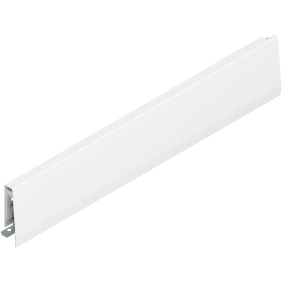 Laterală de sertar MERIVOBOX, Înălţime M (91 mm), NL=500 mm, dreapta, alb-mătase mat