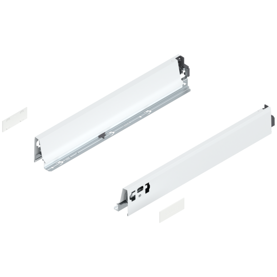 Laterală TANDEMBOX, Înălţime N (68.5 mm), NL=450 mm, dreapta+stânga, pentru TANDEMBOX intivo/antaro , în culoare 