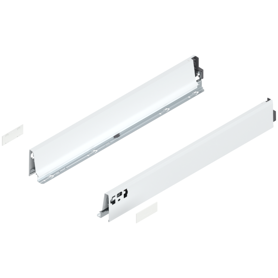 Laterală TANDEMBOX, Înălţime M (83.6 mm), NL=600 mm, dreapta+stânga, pentru TANDEMBOX intivo/antaro , în culoare 