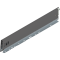 Laterală de sertar MERIVOBOX, Înălţime M (91 mm), NL=500 mm, stânga, gri-orion mat