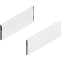 MERIVOBOX BOXCAP, NL=270 mm, Înălţime E, dreapta+stânga, alb-mătase mat