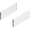 MERIVOBOX BOXCAP, NL=270 mm, Înălţime E, dreapta+stânga, alb-mătase mat