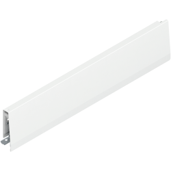 Laterală de sertar MERIVOBOX, Înălţime M (91 mm), NL=450 mm, dreapta, alb-mătase mat