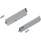 Laterală TANDEMBOX, Înălţime M (83.6 mm), NL=400 mm, dreapta+stânga, pentru TANDEMBOX antaro , R9006 gri aluminiu