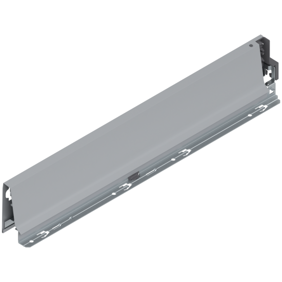 Laterală TANDEMBOX, Înălţime M (83 mm), NL=500 mm, stânga, pentru TANDEMBOX intivo/antaro , R9006 gri aluminiu