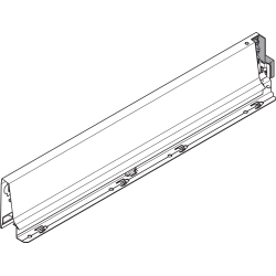 Laterală TANDEMBOX, Înălţime M (83 mm), NL=500 mm, stânga, pentru TANDEMBOX intivo/antaro , R9006 gri aluminiu