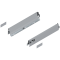 Laterală TANDEMBOX, Înălţime N (68.5 mm), NL=400 mm, dreapta+stânga, pentru TANDEMBOX antaro , R9006 gri aluminiu