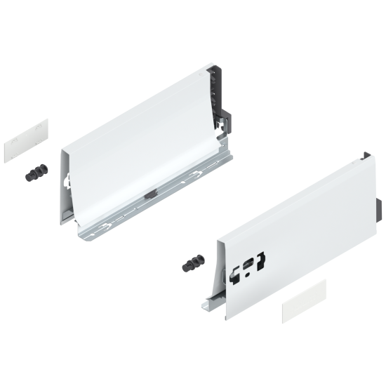 Laterală TANDEMBOX, Înălţime K (115.6 mm), NL=270 mm, dreapta+stânga, pentru TANDEMBOX antaro , în culoare 