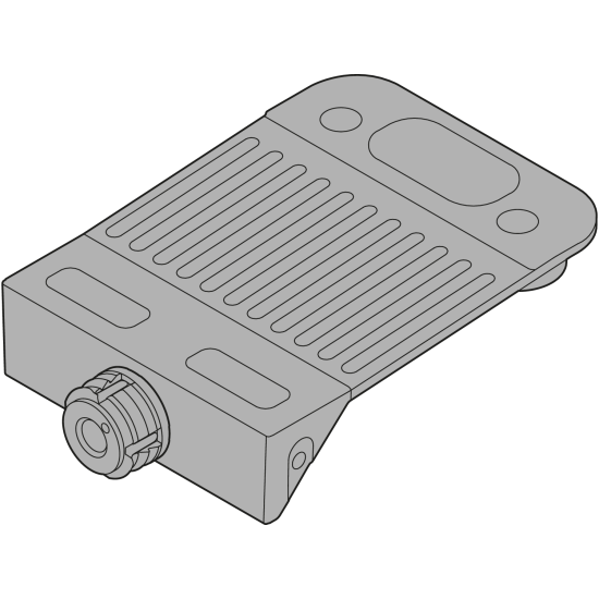 LEGRABOX Stabilizare front/fund, EXPANDO T, R7037 gri închis