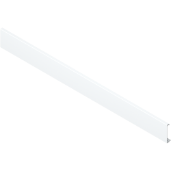 TANDEMBOX Front din aluminiu, pentru Sertar interior şi extragere interioară cu traversă, KB=1200 mm, pentru debitat, pentru TANDEMBOX intivo/antaro, în culoare 