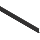 TANDEMBOX Front din aluminiu, cu canelură, pentru Extragere interioară pentru elementul de inserţie, KB=1200 mm, pentru debitat, pentru TANDEMBOX intivo, terraschwarz (negru Terra)