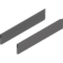 MERIVOBOX BOXCAP, NL=550 mm, Înălţime E, dreapta+stânga, gri-orion mat