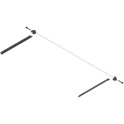 TANDEMBOX Mecanism de stabilizare laterală (construibil în sus), NL=500 mm, KB=1200 mm, Extensie totală, Sertar/extragere cu front înalt, R7037 gri închis