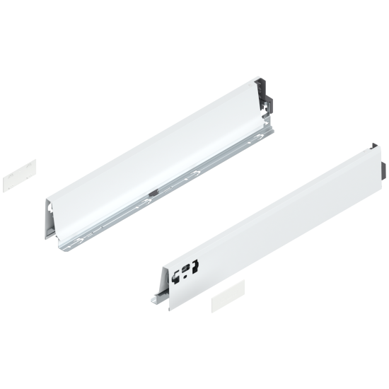 Laterală TANDEMBOX, Înălţime M (83.6 mm), NL=500 mm, dreapta+stânga, pentru TANDEMBOX intivo/antaro , în culoare 