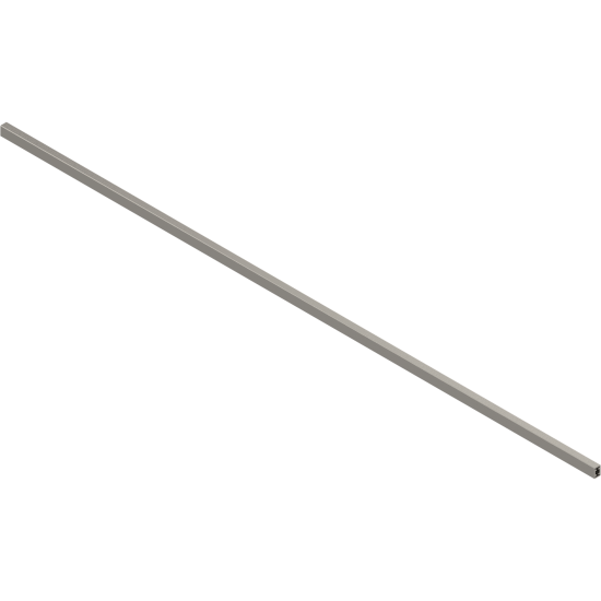LEGRABOX Traversă, până KB=1200 mm, Lungime=1080 mm, pentru debitat, eloxat, cul. inox 2