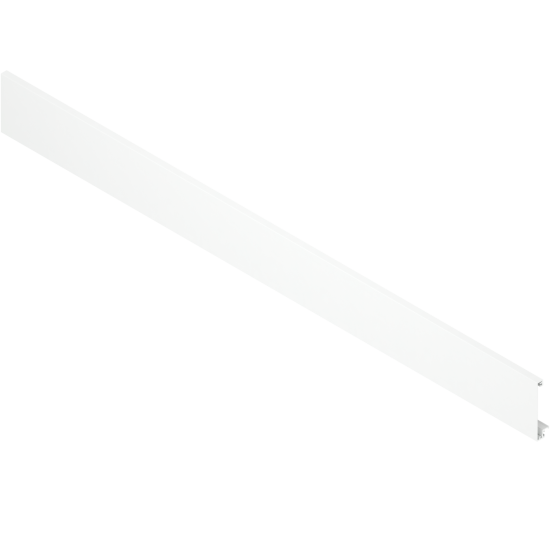 Front din aluminiu, pentru Sertar interior şi extragere interioară cu traversă, KB=1200 mm, pentru debitat, pentru MERIVOBOX, alb-mătase mat